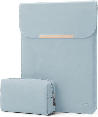 13.3-14 Inch Laptop Sleeve Case Faux Suede Leather for 13.3 13.5 13.6 14 Inches Macbook Air Pro Retina 13
