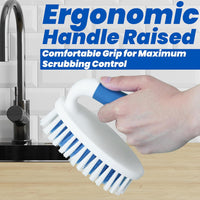 Scrub Brush, 2 Pack Household Cleaning Brushes with Stiff Bristles, Scrubbing Brush for Carpet, Shower, Bathtub, Kitchen, Pool Tile, Bathroom Scrubber, Small