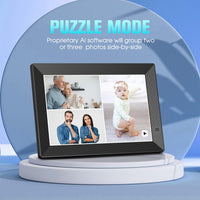 Digital Picture Frame - 10.1 Inch FHD IPS Keyboard Case for 2025 Ipad Air 13 and Ipad Pro 12.9 (6Th, 5Th, 4Th, 3Rd Gen), Magnetic Keyboard Case with Multi-Touch Trackpad