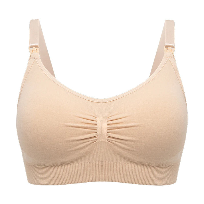 High Quality plus Size Nursing Bra Breathable Women Breastfeeding Underwear Seamless Maternity Bra Push Up