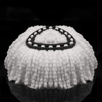 4 Pack Mop Head Replacement Compatible with Ocedar Mop Refills Easywring Spin Mop Refills Microfiber Mop Replacement Head