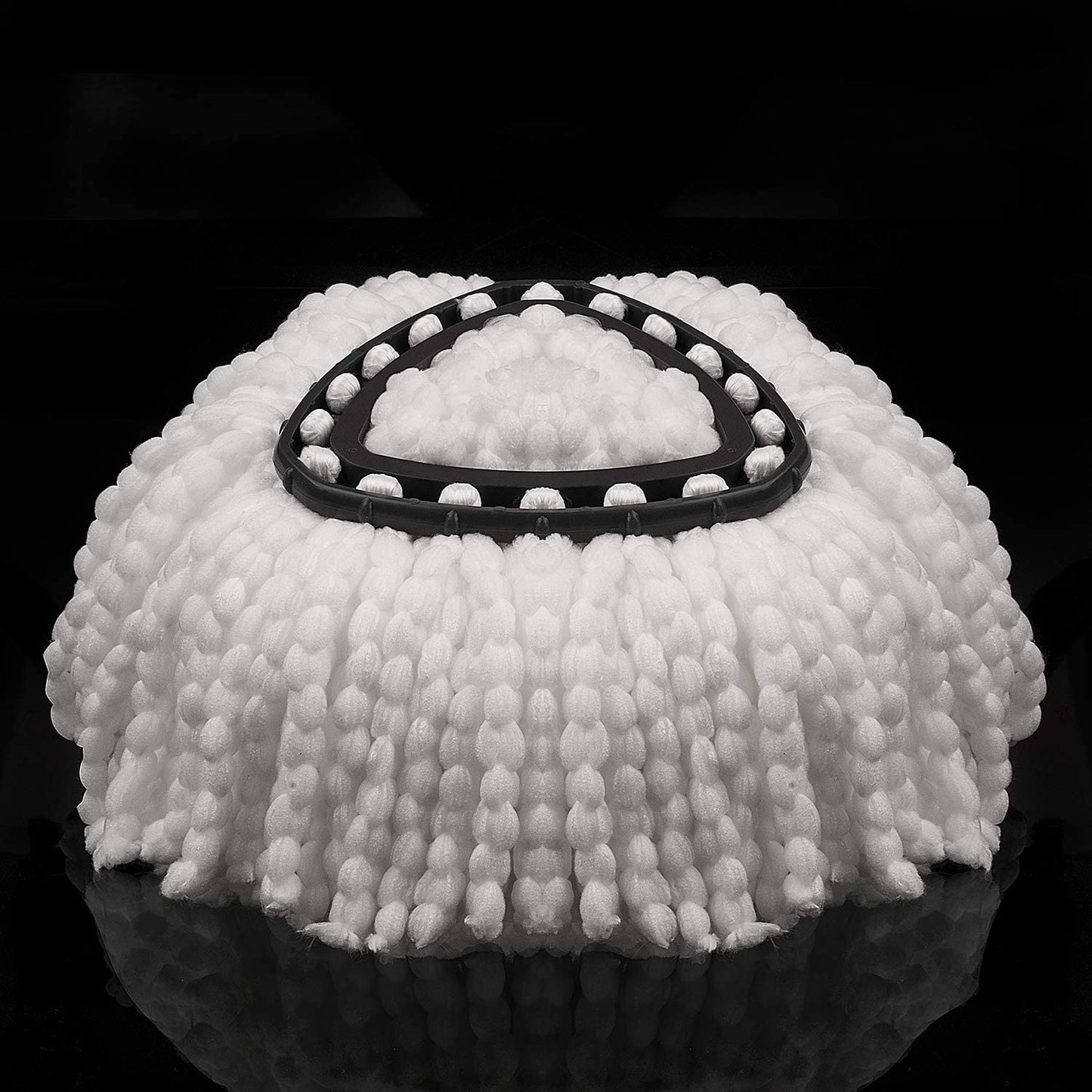 4 Pack Mop Head Replacement Compatible with Ocedar Mop Refills Easywring Spin Mop Refills Microfiber Mop Replacement Head