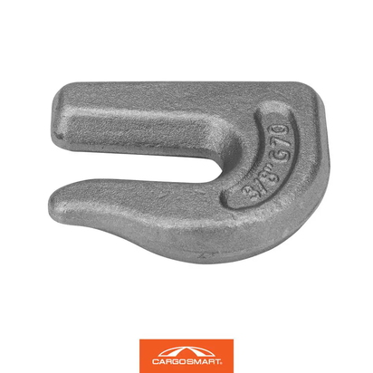 3/8 In. Heavy Duty Forged Weld-On Grab Hook with 6,600 Lb. Safe Work Load - 1 Pack