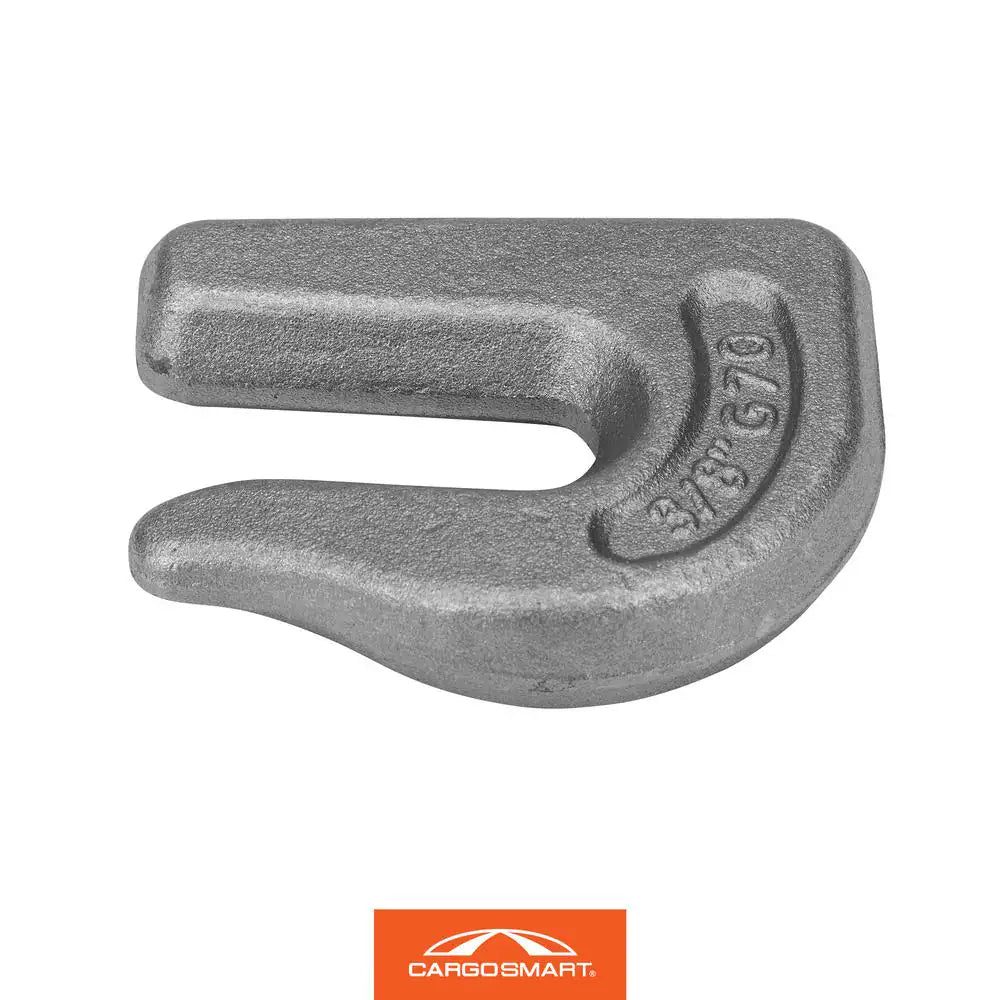 3/8 In. Heavy Duty Forged Weld-On Grab Hook with 6,600 Lb. Safe Work Load - 1 Pack