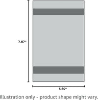 5 Pack Swedish Dishcloths for Kitchen - 100% Biodegradable & Compostable, Reusable Paper Towels Washable, Food-Safe & without Plastic - Dish Rags Suitable for Any Surface, Scandi White