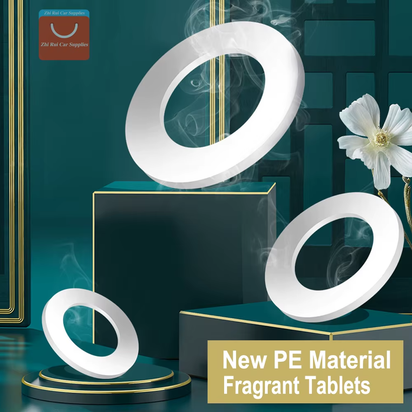 5-50 PCS PE Material Car Air Freshener Perfume Tablets Accessories Solar Rotation Car Perfume Diffuser Supplement Accessories