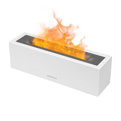 200ML Flame Aroma Diffuser Air Humidifier Home Electric Ultrasonic Cool Mist Maker Fogger LED Essential Oil Diffuser Flame Lamp