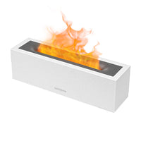 200ML Flame Aroma Diffuser Air Humidifier Home Electric Ultrasonic Cool Mist Maker Fogger LED Essential Oil Diffuser Flame Lamp