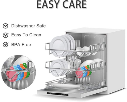 2 Pack Pet Can Covers/Dog Cat Food Can Lids/Universal BPA Free/Silicone Pet Food Can Lids Covers/Fits Most Standard Size Dog and Cat Can Tops for Pet Food Storage