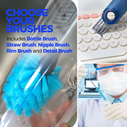 6 Pack Bottle Brush Cleaning Set - 14