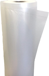 Vac Fresh Food Vacuum Sealer Rolls (8" X 50', 2 Rolls), 3.5Mil Embossed Food Storage Bags, Vacuum Seal Bags for Meal Prep, Sous Vide Bags for Cooking (100 Feet)