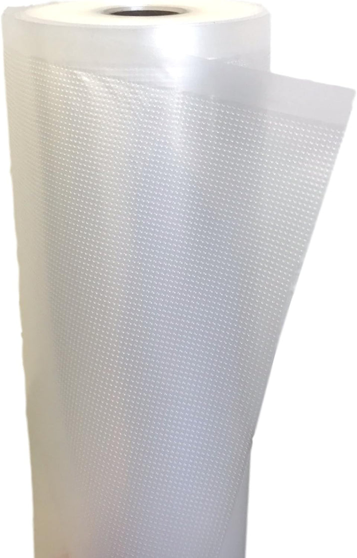 Vac Fresh Food Vacuum Sealer Rolls (8" X 50', 2 Rolls), 3.5Mil Embossed Food Storage Bags, Vacuum Seal Bags for Meal Prep, Sous Vide Bags for Cooking (100 Feet)