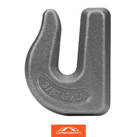 3/8 In. Heavy Duty Forged Weld-On Grab Hook with 6,600 Lb. Safe Work Load - 1 Pack