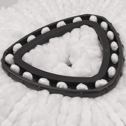 4 Pack Mop Head Replacement Compatible with Ocedar Mop Refills Easywring Spin Mop Refills Microfiber Mop Replacement Head