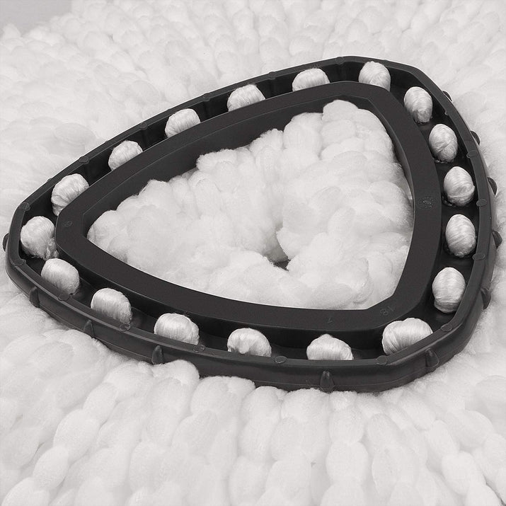 4 Pack Mop Head Replacement Compatible with Ocedar Mop Refills Easywring Spin Mop Refills Microfiber Mop Replacement Head