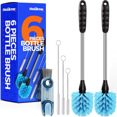 6 Pack Bottle Brush Cleaning Set - 14